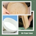 thumbnail image 2 of 100 piezas de papel desechable para freidora de aire, papel para hornear, papel antiadherente para repostería, 2 of 7