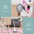 thumbnail image 6 of Pink Football and Flowers Pattern Kitchen Rugs Sets Of 3,Kitchen Runner Rugs Non Skid Washable,Decorative Kitchen Floor Mats for Kitchen,Sink,Laundry,17"x30"+ 17"x47" + 17"x59", 6 of 6