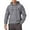 Grey#9527, variant on BOOMNY Mens Hoodies Long Sleeve Hoodie for Men Solid Color Plus Size Half Zip Pullover Hooded Sweatshirt Cozy Fall Winter Hoodies With Pocket