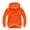 Orange, variant on Girls Hoodies Christmas Gift Toddlers Kids Baby Boys Girls Hooded Solid Thick Coat Sweatshirt Pullover Save Big
