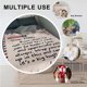 thumbnail image 4 of LHSHID Air Mail Blanket Flannel Throw Birthday Valentines Gifts Present from Daughter/Son Printed Snuggle Warm Soft Couch Sofa Living Room Decor 60x80in, 4 of 6