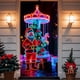 thumbnail image 4 of Decoración navideña para puerta | Tapiz navideño para interiores y exteriores | Tapiz de poliéster de 90 x 180 cm para fiestas y decoración de aulas, 4 of 5