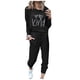thumbnail image 1 of Puntoco Mujer Moda Jersey Manga Larga Vendaje Pantalones Sueltos Sudaderas Liquidación Puntoco Puntoco-5326, 1 of 4