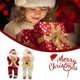 thumbnail image 1 of Adorno de franela de Papá Noel Fiudx decoración de mesa para fiesta y Festival 2 uds, 1 of 7