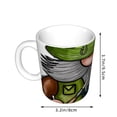 thumbnail image 2 of Yiaed Fishing Gnome Print Ceramics Coffee,Large Handle Design,Extra Large Tea and Coffee Cup for Office and Home Mugs, 2 of 6