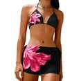 thumbnail image 3 of Bxsruta Women's Two Piece Swimsuit Set Printed Tummy Control Swimsuits with Padded Bra Supportive Bathing Suits, 3 of 8