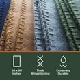 thumbnail image 6 of Merino Wool Blanket - Large 66" x 90", 4LBS Camp Blanket | Throw for The Cabin, Cold Weather, Emergency, Dog Camping Gear, Hiking, Survival, Army, Outside, Outdoors – Tan, 6 of 8