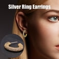thumbnail image 1 of Fiudx Pendientes de Insectos, Joyería de Moda Única, Elegante Diseño de Metal, Pequeños Detalles de Lentejuelas, Perfectos para Bodas, Fiestas y Eventos, Regalo para Novias y Mujeres, Chapado En Oro, 1 of 6