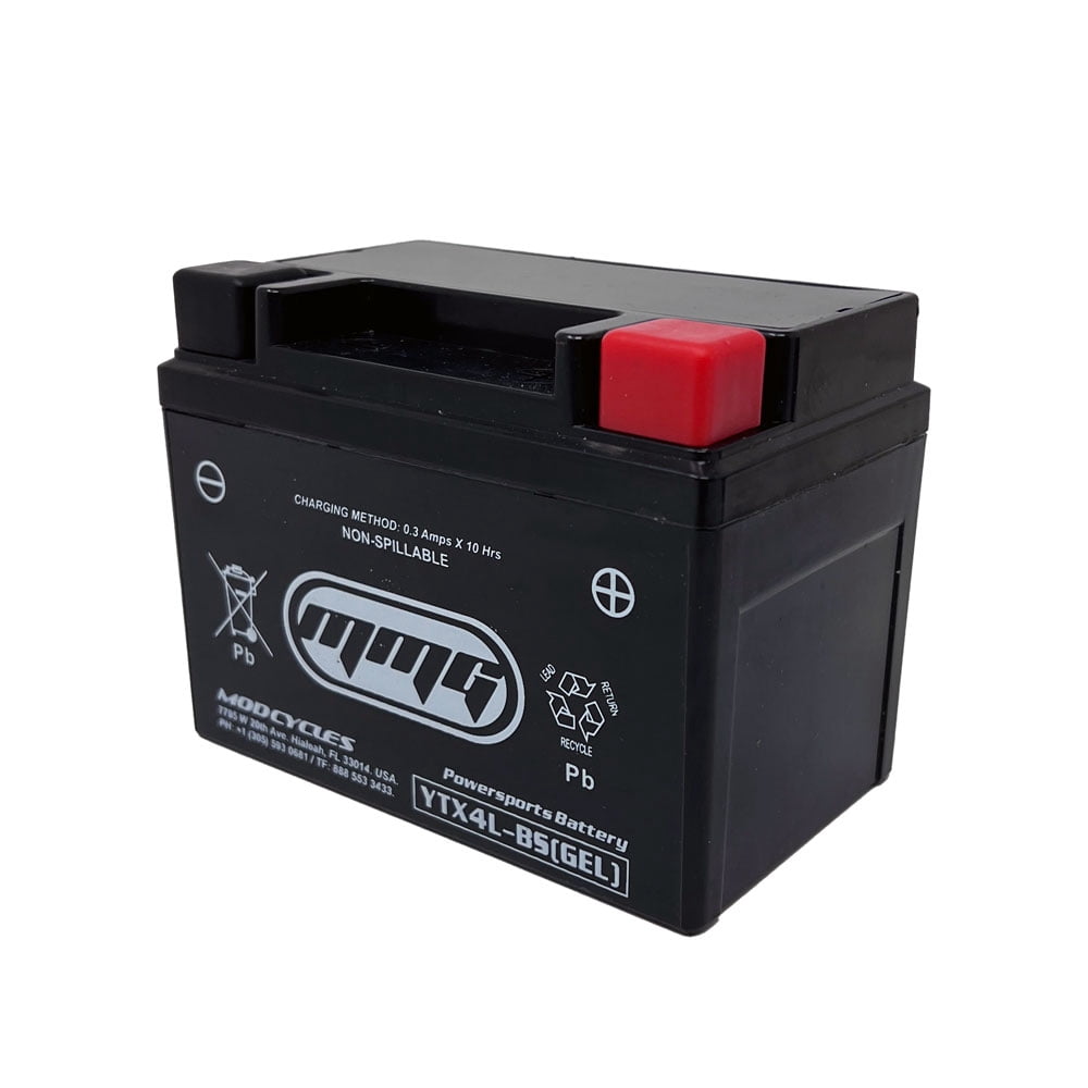 YTX4L-BS GEL Battery Factory Sealed Activated 12V 3Ah Motorcycle Scooter ATV Mower Generator