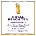 thumbnail image 5 of Crown Royal Peach Flavored Whisky, 750 mL, 35% ABV, 5 of 14