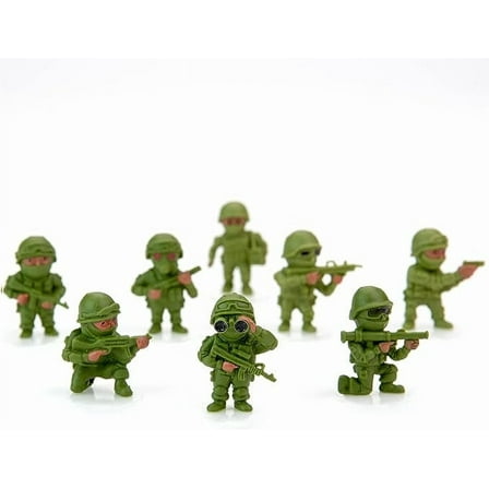 Entervending Bulk Toys - 24 Pcs Bulk Party Favor Toys - Soldiers Figurines - Kids Party Supply Toys - Bulk Party Toys - Kids Party Favors in Bulk - Bulk Prizes for Kids