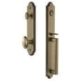 thumbnail image 5 of Grandeur 843894 Arc Solid Brass Rose Keyed Entry Single Cylinder Full Plate "D" Grip, 5 of 5