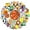 2A, variant on 35pcs-50pcs Sports Stickers Kids Stickers Sports Pack DIY Stickers for Luggage Laptop Guitar