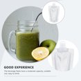 thumbnail image 4 of 100 Pcs Self-supporting Nozzle Bag Juice Flask Suction Drink Pouch Alcohol Bags Liquid Drinking Flasks Travel, 4 of 6