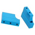 thumbnail image 1 of 2pcs Aluminum Engine Mount / Holder for HSP Upgrade HSP RC 1:10 Car Upgrade Parts Blue, 1 of 8