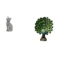 thumbnail image 1 of Figura de escritorio, estatua de gato, estatua de , resina, escultura decorativa creativa, decoración delicada para estantes, adecuada para e, 1 of 8