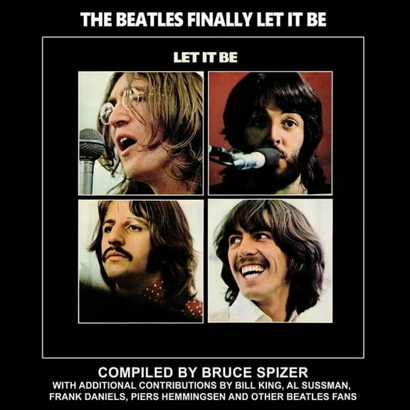 Beatles Album The Beatles Finally Let It Be, (Hardcover)