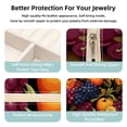 thumbnail image 3 of Thanksgiving Fruit Travel Portable Square Jewelry Box Organizing Rings Earrings Necklaces Bracelets for Girls Women, 3 of 6