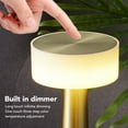 thumbnail image 3 of Lámpara De Mesa LED Inalámbrica, Lámpara De Mesa Táctil Recargable Multifuncional Delicada, Brillo De 3 Niveles Para Exteriores, 3 of 7