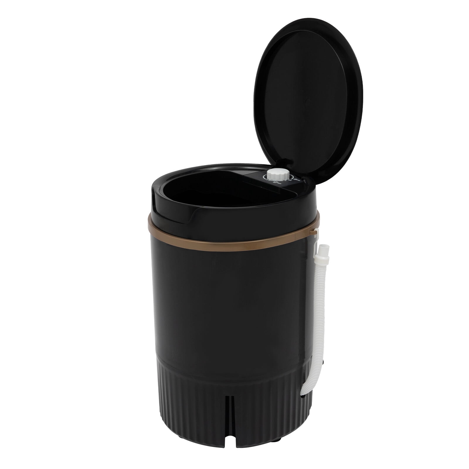 TFCFL 4.5L Portable Mini Washing Machine Washer with Drainage Basket Multi-Functional Black