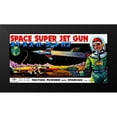 thumbnail image 2 of Retrogun 14x9 Black Modern Framed Museum Art Print Titled - Space Super Jet Gun, 2 of 5