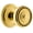 Lifetime Brass, variant on Grandeur 898445 Soleil Solid Brass Non-Turning Two-Sided Dummy Door Knob Set - Grey