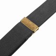 thumbnail image 3 of Men's Pants with 4 Chin Clips for Trousers, Vintage Suspenders Braces for Men Heavy Duty Adjustable Elastic X-Shape (Dark Gray), 3 of 4