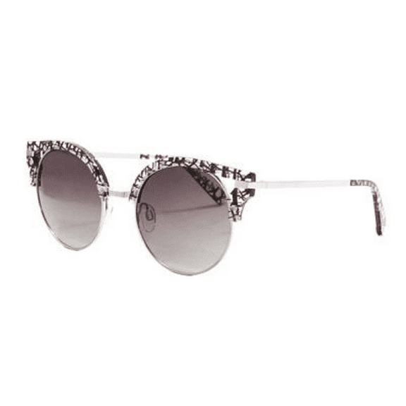 Elton John DUCKTAIL Adult Unisex  Cat Eye Black Sunglass