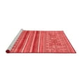 thumbnail image 2 of Ahgly Company Machine Washable Indoor Rectangle Abstract Red Modern Area Rugs, 5' x 8', 2 of 4