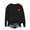 Black, variant on hotojiny Womens Oversized T Shirts Fall Long Sleeve Workout Tops Fashion Valentine's Day Print Loose Spring Clothes