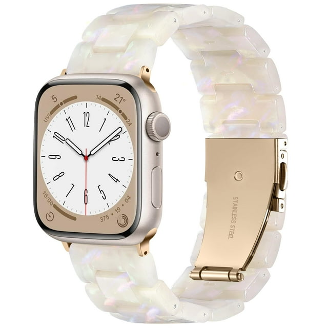 Correa de reloj Lerobo, de resina, compatible con Apple, 44 mm, 45 mm, 46 mm, 49 mm