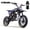 BLUE, variant on QEASET 39cc Gas mini Bike - Mini Motorcycles for Young Riders, Gas Powered Mini Bike with Safety Kill Switch, Tubeless Tires, Easy Pull Start, and EPA Approved (BLUE)