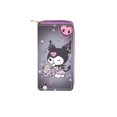 thumbnail image 1 of Monedero de dibujos animados con estampado de Sanrio para mujer, monedero largo impermeable con cremallera, tarjetero, bolso de mano, regalos de cumpleaños, 1 of 4