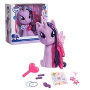 My Little Pony Twilight Sparkle 12 Piece Styling Head for Kids, Kids Toys for Ages 3 up