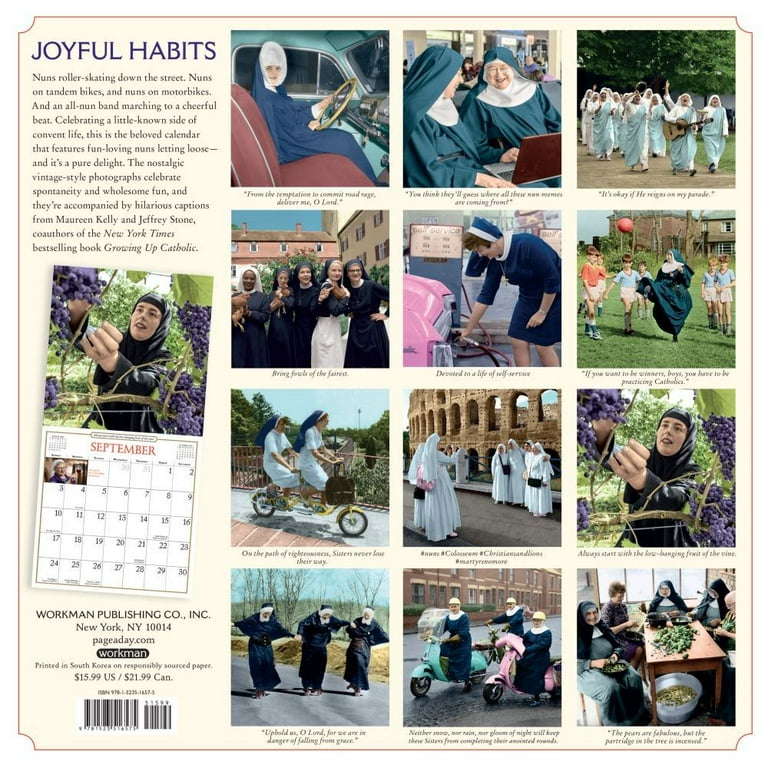 Nuns Having Fun Calendar 2024 Calendar Printable Dasya Emogene
