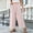 Pink, variant on Women High Waist Palazzo Pants Spring 2026 Casual Lace Wide Leg Trousers Loose Fit Work Office Business Suit Pant Pockets