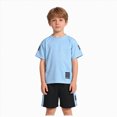 thumbnail image 2 of Kids Boys Short Sleeve Outfits Crewneck T Shirt and Shorts Quick Dry Casual Tracksuits 2 Piece Kid Outfit 12M-9T, 2 of 6