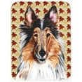 thumbnail image 1 of Carolines Treasures SC9670MP Collie Fall Leaves Mouse Pad- Hot Pad Or Trivet- 7.75 x 9.25 In., 1 of 1