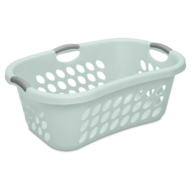 Sterilite 44 Liter Hip Hold Laundry Basket, Light Green