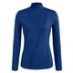 thumbnail image 5 of HongQid Women's Long Sleeve Mock Turtleneck Shirts 2025 Fleece Lined Base Layer Slim Fit Thermal Underwear Tops, 5 of 6