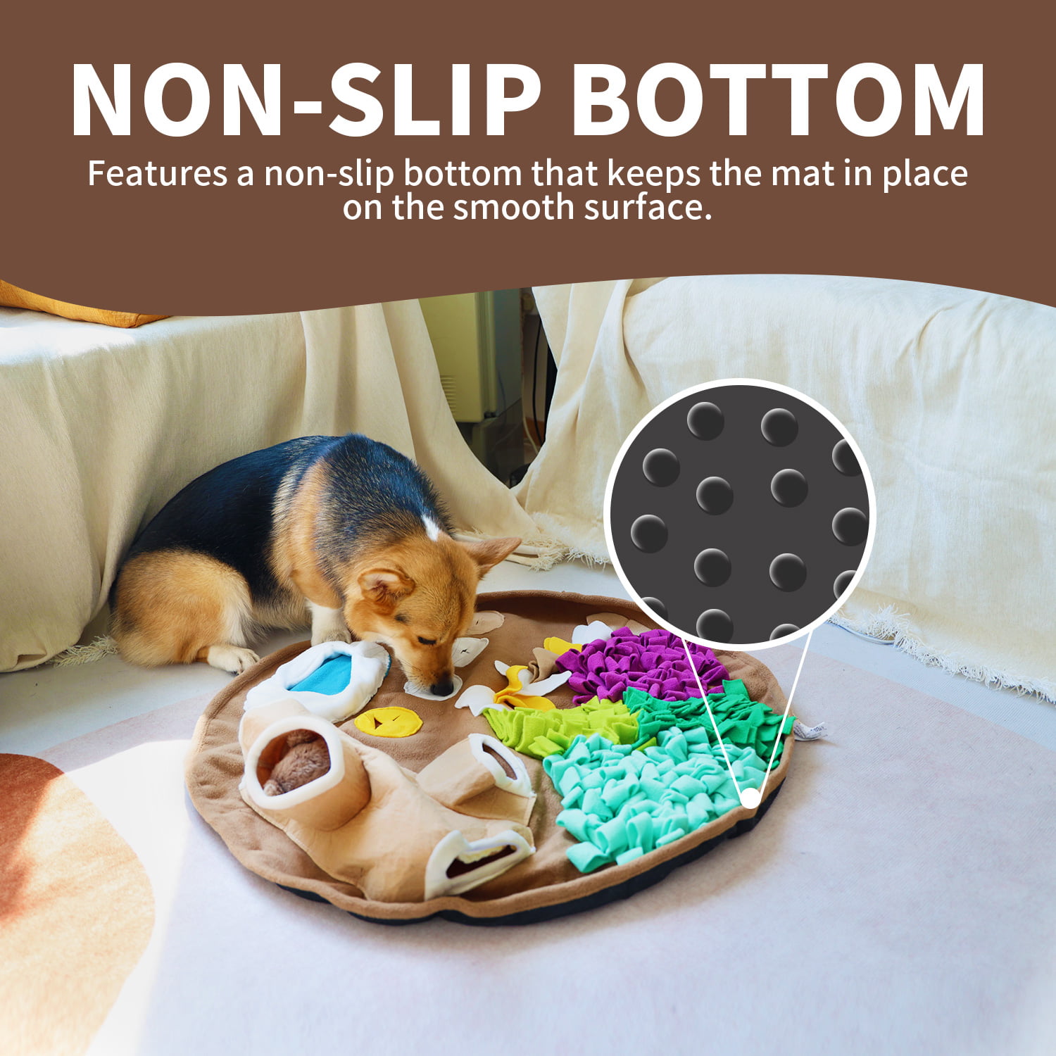 Hangry Non Slip Dog Feeding Mat - Doggy Style Pet Products
