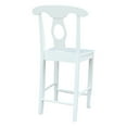 thumbnail image 4 of International Concepts Empire counterheight stool, with solid wood seat, 24"SH, 4 of 4