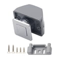 thumbnail image 1 of Lipstore Push Button Latch Sturdy Replacement RV Push Cabinet Lock Marine Latch for Boats Gray, 1 of 8