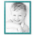 thumbnail image 2 of ArtToFrames 28" x 35" Turquoise Picture Frame, 28x35 inch Blue Wood Poster Frame (WOM-4588), 2 of 8