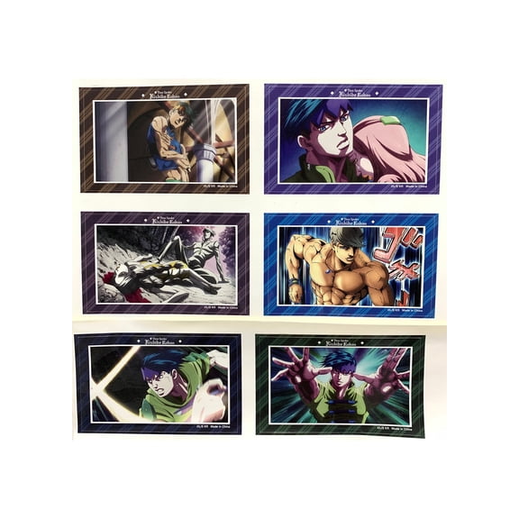 Jojo Kishibe Rohan - Screenshot #2 Die-Cut Sticker Set