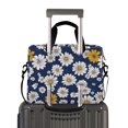 thumbnail image 2 of FORMRS 16" Laptop Bag Carrying Sleeve Case with Handle Travel Shoulder Briefcase, Retro Daisy Pattern, 2 of 8