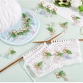 thumbnail image 4 of 1 Box 18Pcs 9 Colors Stitch Marker Crochet Flower Acrylic Crochet Stitch Markers Bulk Colorful Cute Florid Spring Knitting Marker Charms for DIY Craft Quilting Weaving Sewing Accessories 1set, 4 of 6