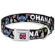 thumbnail image 1 of Collar para perro con hebilla Lilo & Stitch Ohana Family Black, 1 of 7