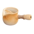 thumbnail image 4 of Tetera de cerámica para hervir agua caliente, portátil, duradera con mango antiescaldaduras, Infusor de té para casa de té, Hotel al aire libre, B BLESIY Tetera, 4 of 8