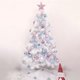 thumbnail image 5 of Árboles de Navidad blancos artificiales de primera calidad Soporte de metal resistente de Navidad de fácil montaje para interiores y exteriores 15 m Macarena Árbol de Navidad, 5 of 8